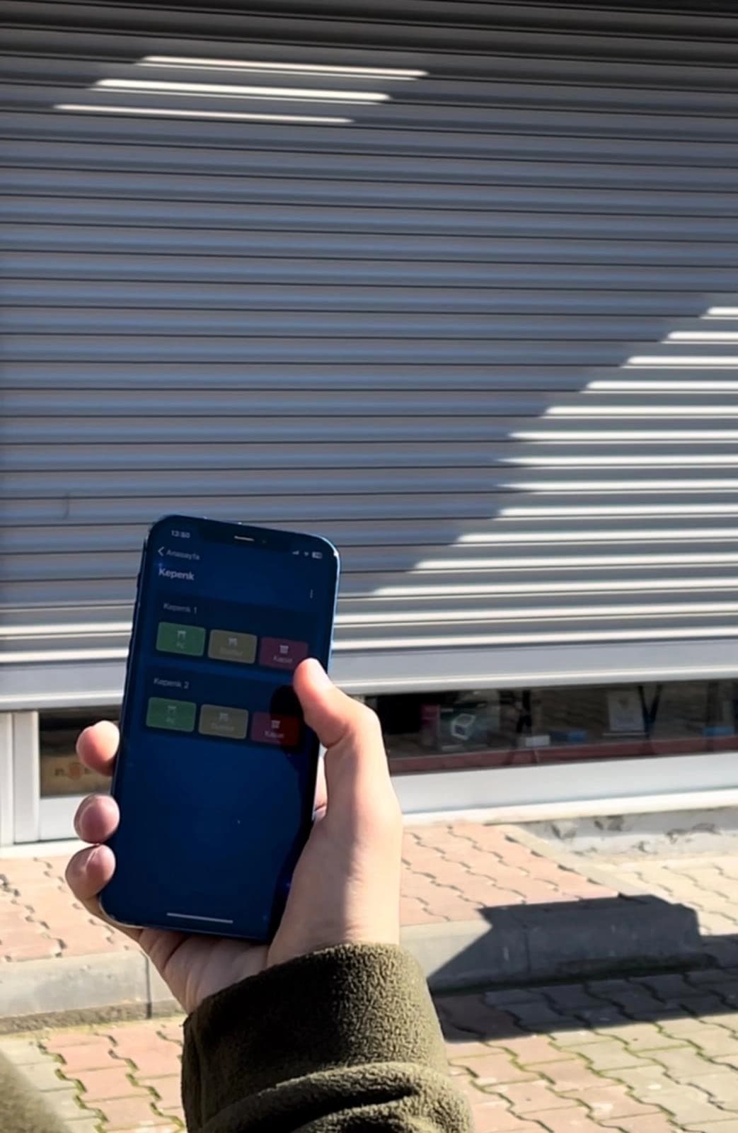 SM-K Akıllı Kepenk Sistemi